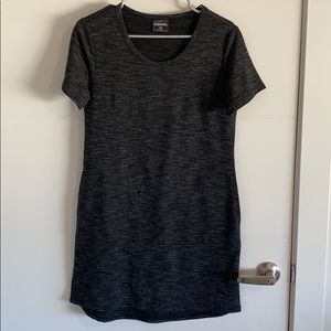 Gray T-Shirt Dress